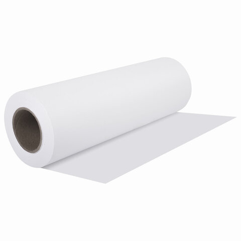 Бумага для плоттера в рулонах, 420мм/50мм(50м), офсетная, пл.80г/м2