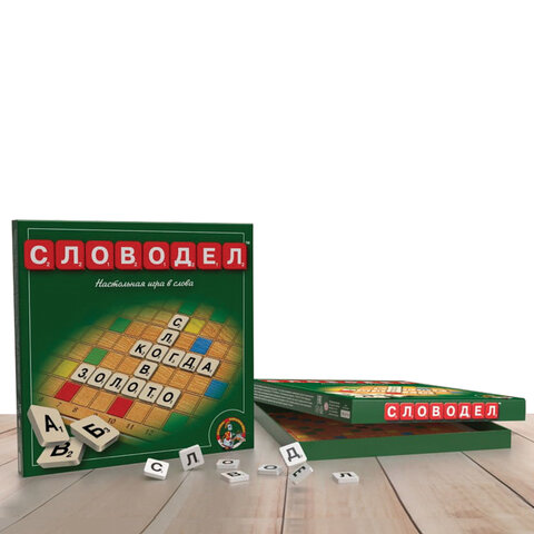 Игра настольная "Словодел" (зеленый)