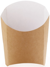 Коробка д/картофеля фри малая 110гр 100x50x120мм  ECO FRY M "крафт", 50шт/упак 