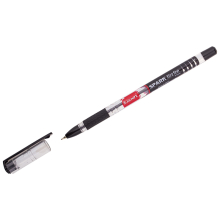 Ручка шариковая черная 0,7мм Luxor "Spark" грип