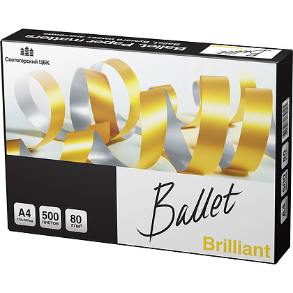Бумага А4 80г/м 500л "Ballet Brilliant", Россия