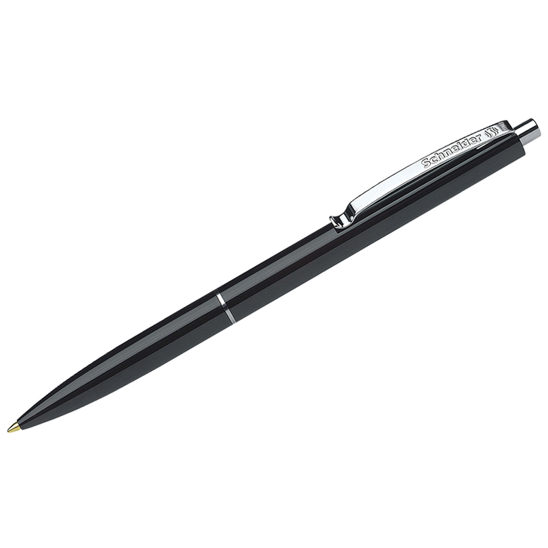 Ручка шариковая автоматическая черная 1,0мм Schneider "K15"  корпус черный
