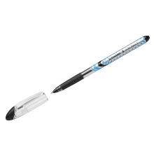 Ручка шариковая черная  0,8мм Schneider "Slider Basic F"  грип