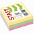 Блок самоклеящийся (стикеры) STAFF "PROFIT" 75х75мм, 300 листов, 3 цвета