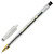 Ручка гелевая BRAUBERG "EXTRA GLD", ЧЕРНАЯ, корпус прозрачный, узел 0,5 мм, линия 0,35 мм