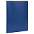 Папка с пружинным скоросшивателем STAFF пластик 500мкм синий