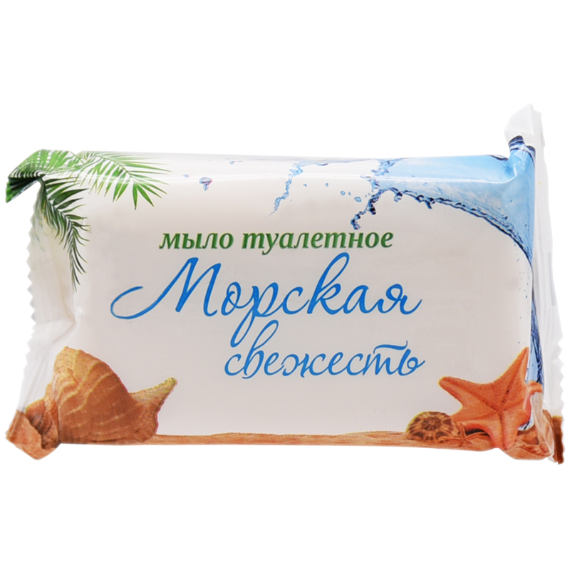 Мыло туалетное 90г ММЗ "Стандарт. Морская Свежесть", флоу-пак