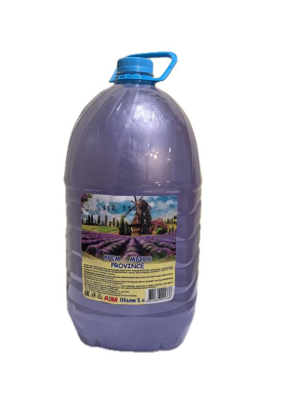 Крем-мыло "PROVINCE", 5 л, ПЭТ, ГОСТ 31696-2012
