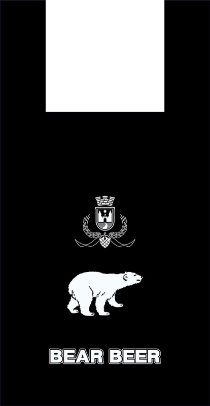 Пакет майка 30+16х60 14 мк Медведь 50шт/уп