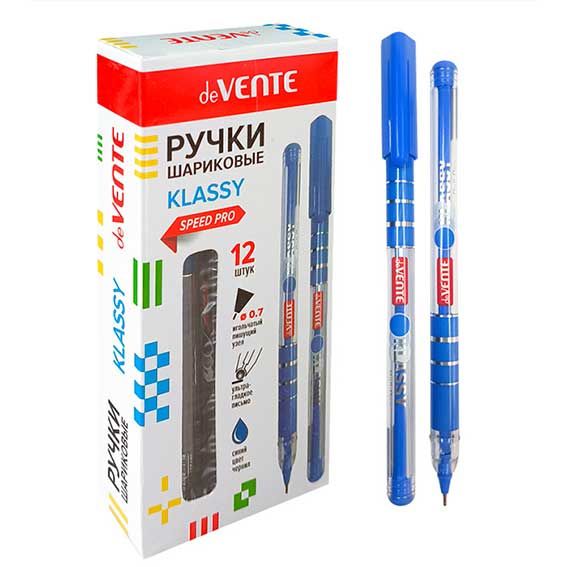 Ручка шариковая "deVENTE. Klassy" серия Speed Pro, d=0,7 мм, ультра гладкое письмо, чернила на масля