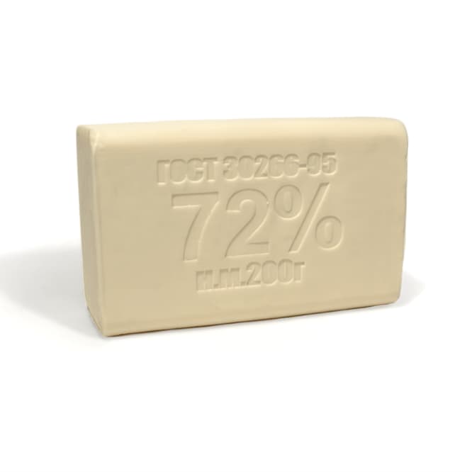 Мыло хозяйственное 72%, 200 гр.  с отдушкой