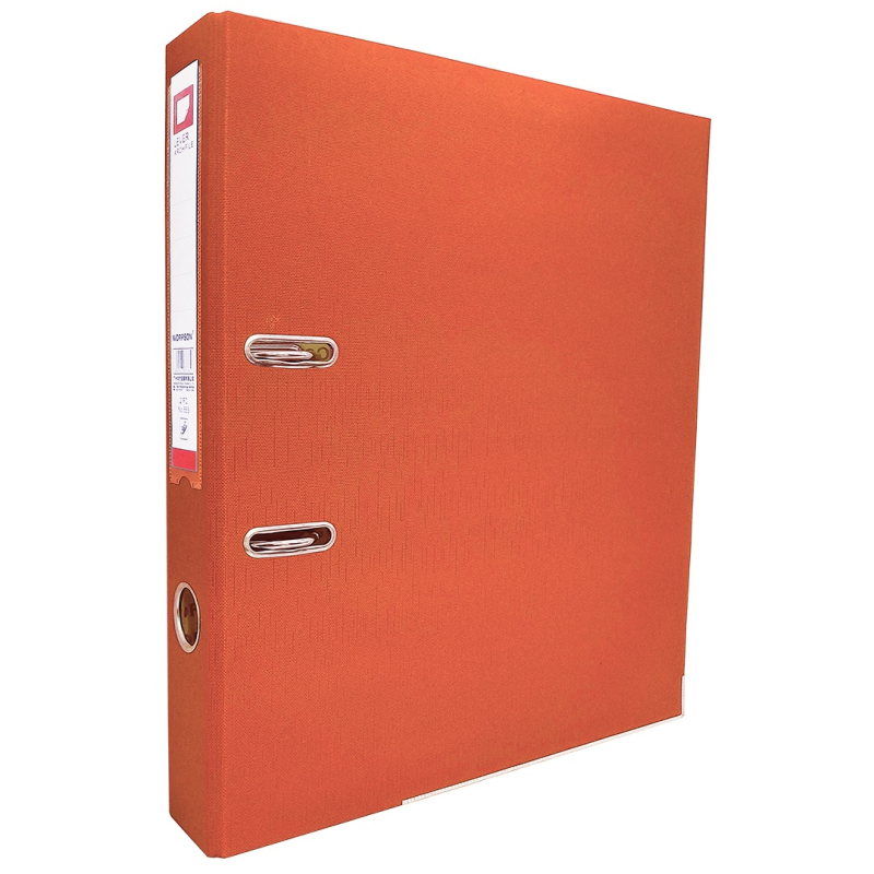 Регистратор А4 50мм ПВХ оранжевый