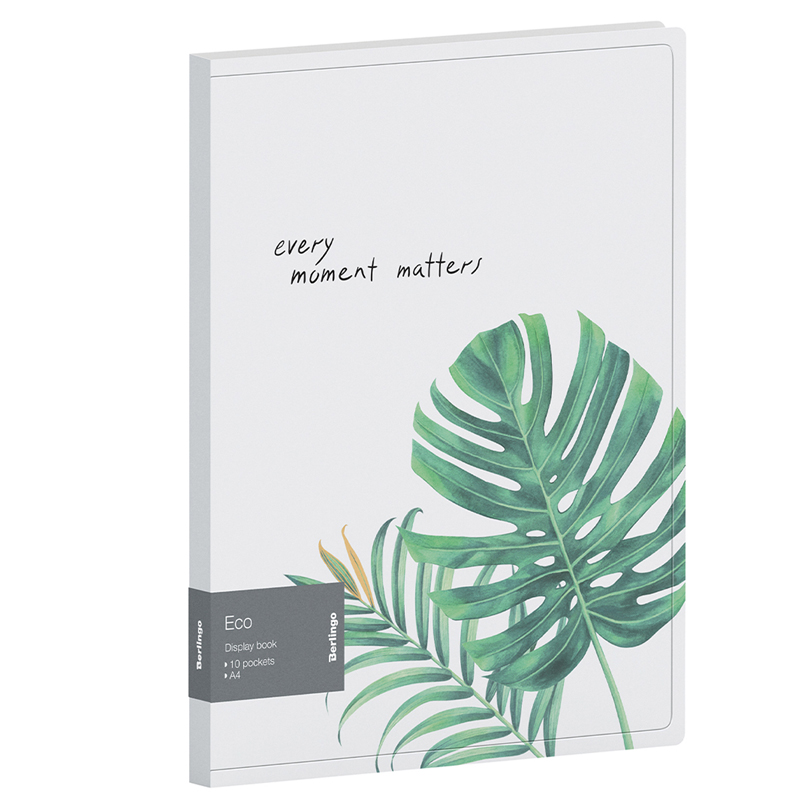 Папка 10ф Berlingo "Eco", 17мм, 600мкм, с внутр. карманом, с рисунком