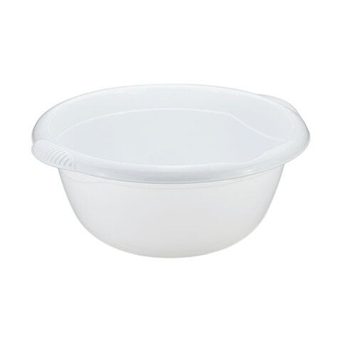 Таз 10 л, хозяйственный, круглый, с ручками, пластиковый, 15х40х43 см, цвет ассорти, IDEA
