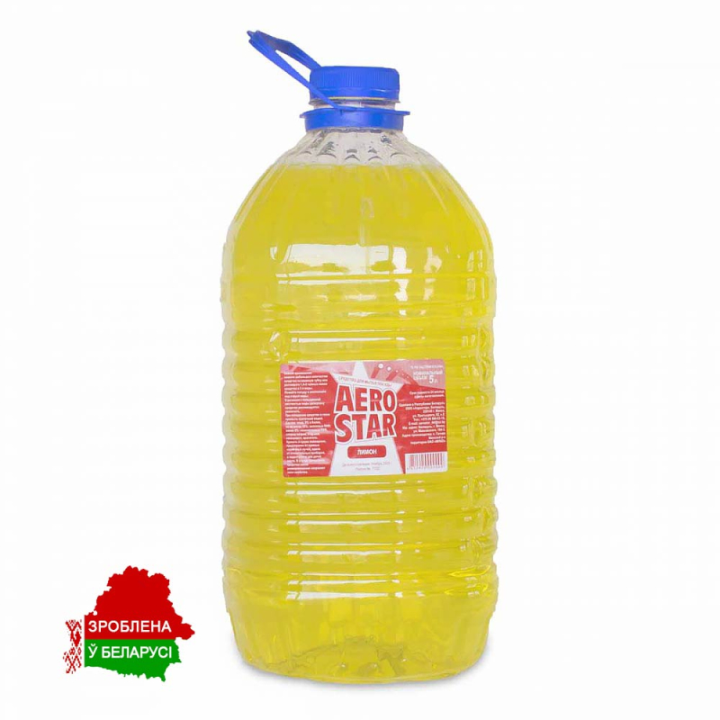 Средство для мытья посуды "Аэростар", 5 л