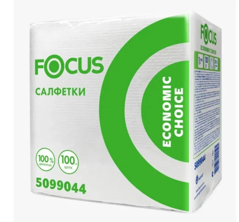 Салфетки FOCUS 24*24 100шт.