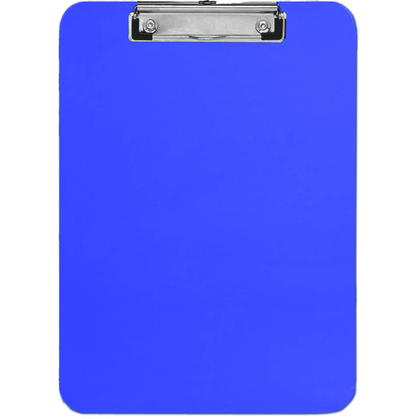 Клипборд "Attomex" A4 (226x315 мм) толщина картона 1,75 мм, покрытие ПВХ 150 мкм, ширина прижима 12 