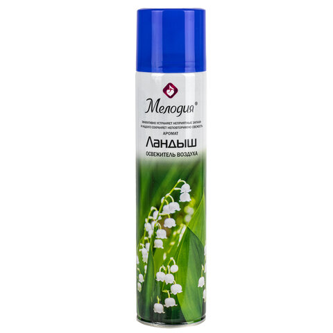 Освежитель воздуха аэрозольный 300 мл МЕЛОДИЯ "ЛАНДЫШ"