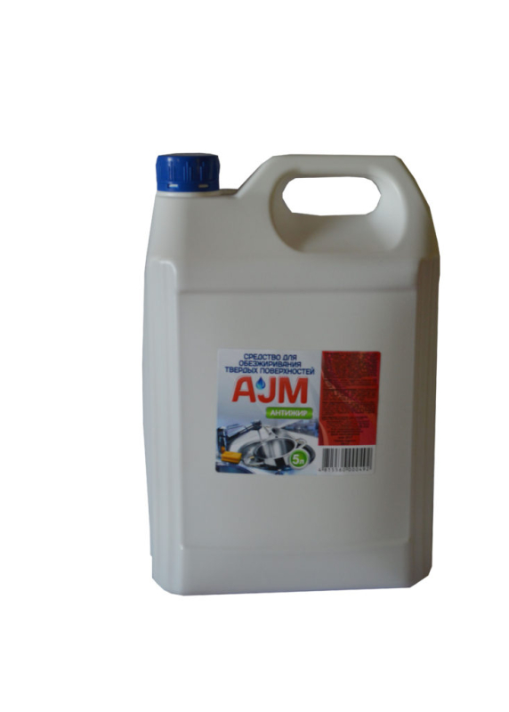Средство для обезжиривания твердых поверхностей "AJM" Антижир, 5л