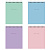Блокнот МАЛЫЙ ФОРМАТ А6 108х145 мм, 40 л., гребень, картон, клетка, BRAUBERG "Minimal Pastel"