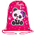 Мешок для обуви ПИФАГОР, 1 отделение, 42х34 см, "Panda time"