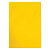 Папка-уголок OfficeSpace А4, 100мкм, пластик, прозрачная желтая