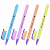 Ручка гелевая BRAUBERG "COLOR PASTEL", СИНЯЯ, корпус ассорти, узел 0,5, линия 0,35 мм