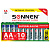 Батарейки SONNEN Super Alkaline, АА (LR6,15А), алкалиновые, пальчиковые