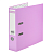 Папка-регистратор BRAUBERG PASTEL ламинированная, 75 мм, цвет лиловый
